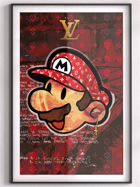 louis vuitton mario|louis vuitton super mario.